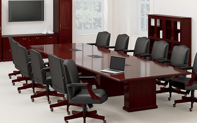 conference table and chairs