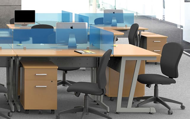 cubicle glass dividers for office space