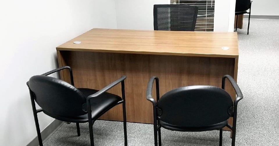 office furnished for birmingham insurance office