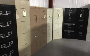 4 and 5-drawer filing cabinets