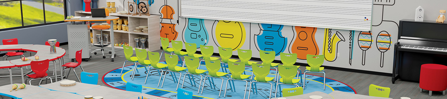 classroom and school furniture