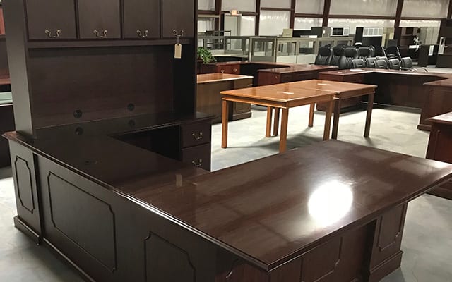 affordable used desks for office